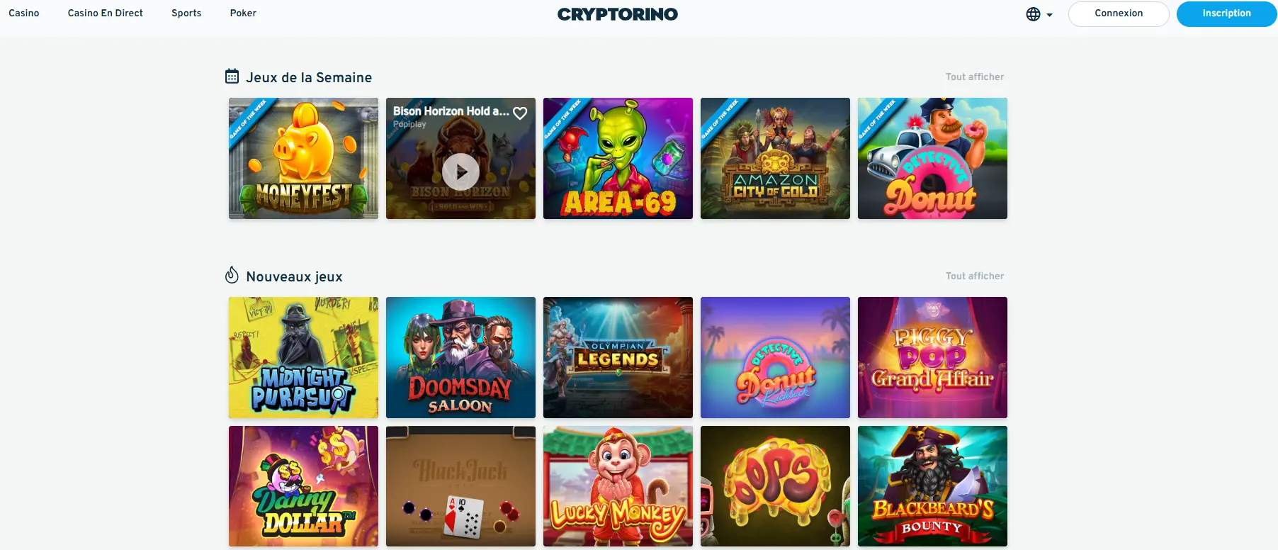 Jeux disponibles dans les casinos crypto - découvrez les options de divertissement